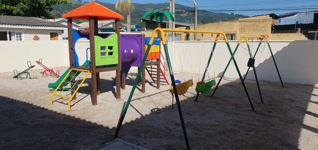 Área de convivência construída pela Construtora Moinho